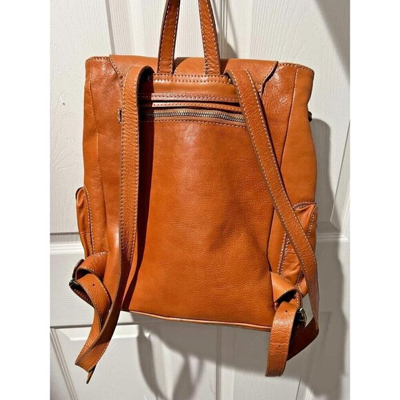 Borse In Pelle Women Brown Backpack Genuine Leather Made In Italy main image 4
